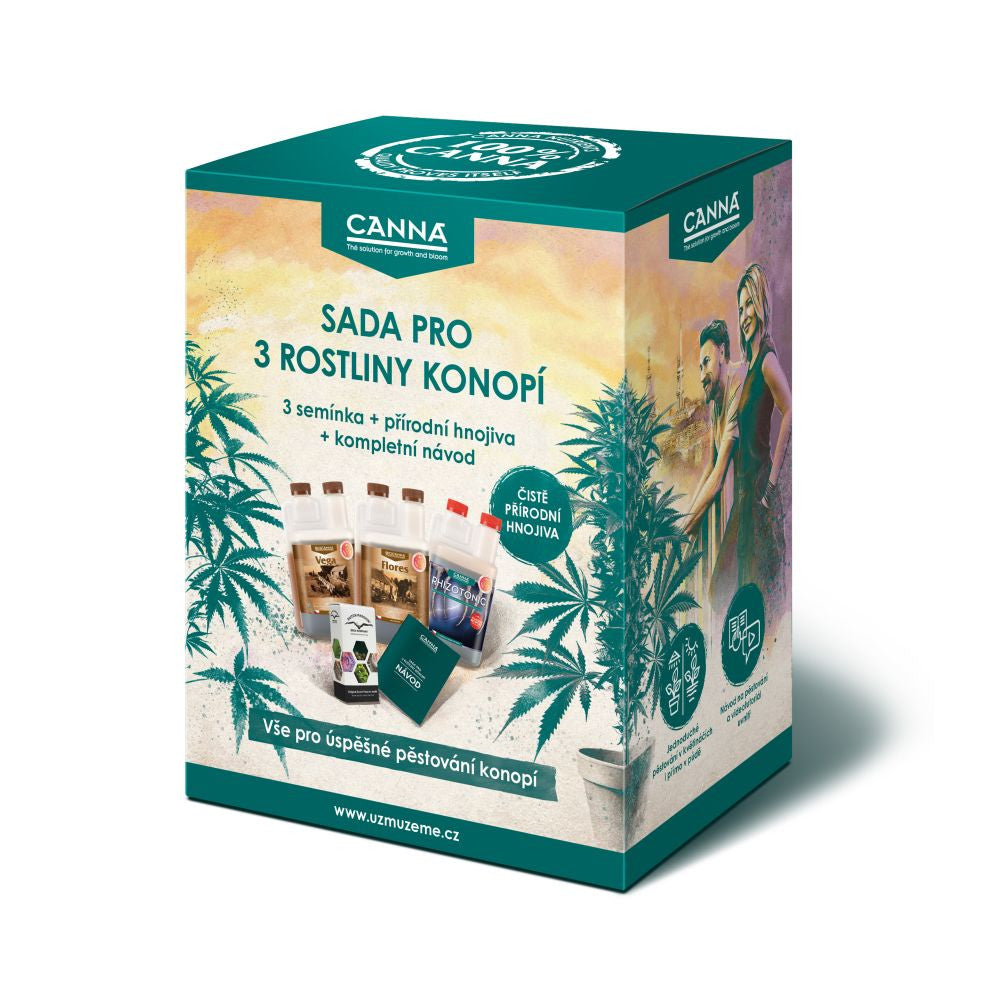 CANNA Sada pro 3 rostliny
